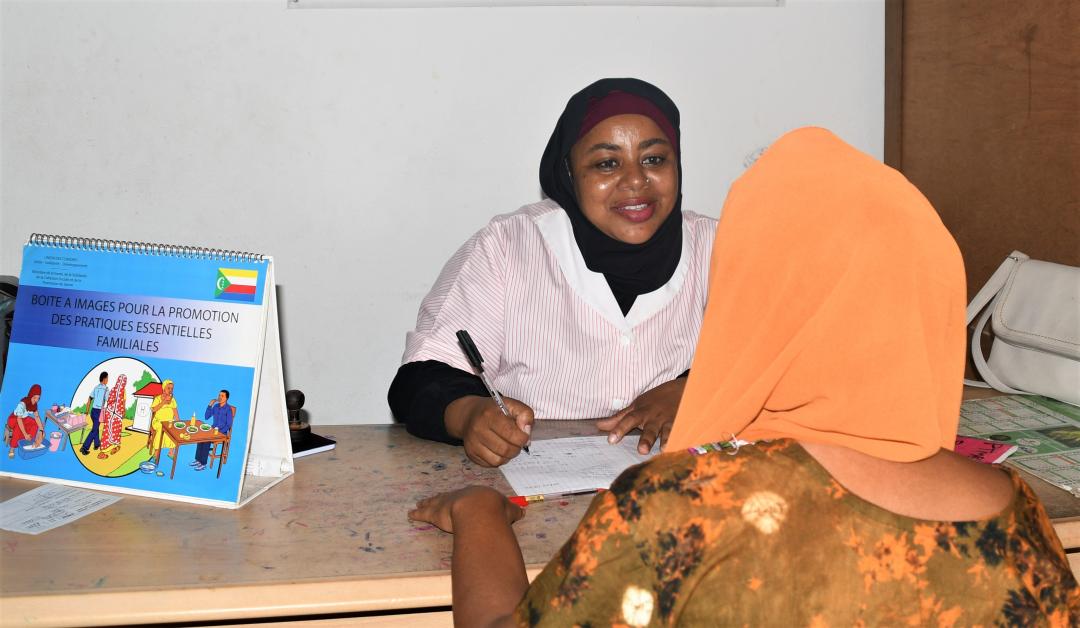 Comoros on the path to ending mother-to-child HIV transmission | WHO